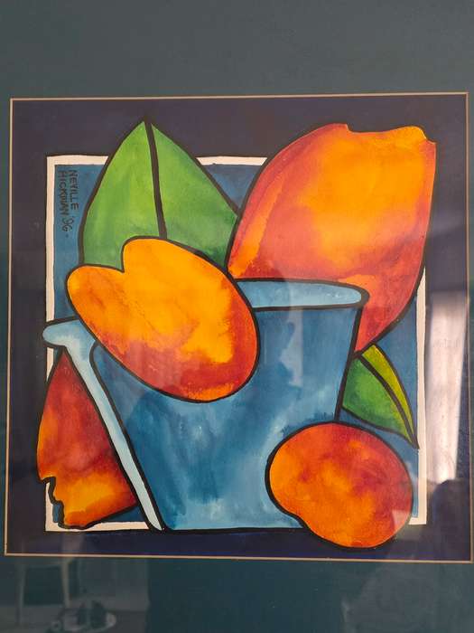 Neville Hickman Painting - Well known South African Artist