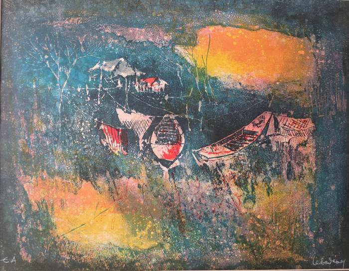 Lebadang (Aka Hoi) French - Vietamese artist. Very rare artist proof. R24 000.00