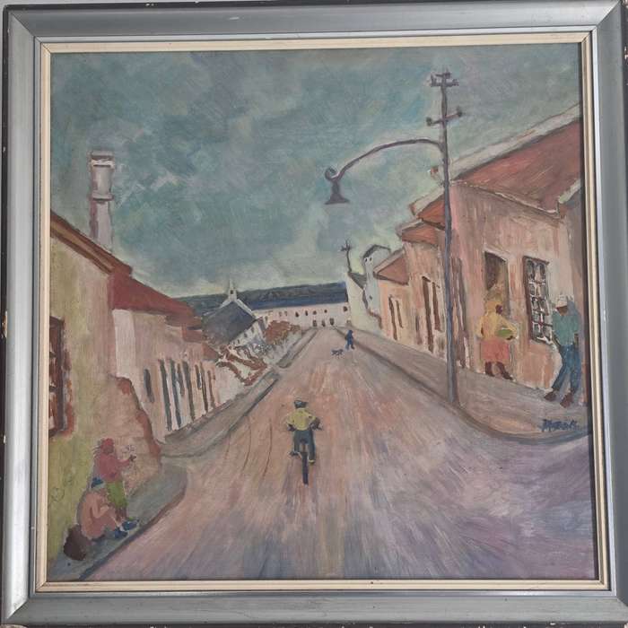 Vintage Oil on Board Signed by artist
