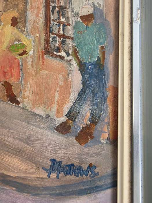 Vintage Oil on Board Signed by artist