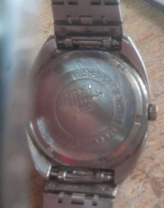 VINTAGE CITIZEN HAND WIND WATCH SILVER DAIL