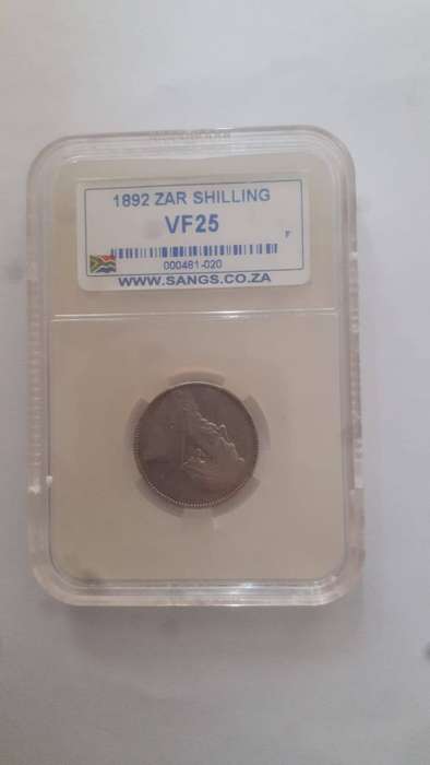 1982 ZAR 1 SHILLING COIN