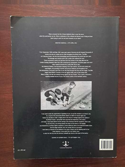 The London Blitz : September 1940 - May 1941 by Maureen Hill