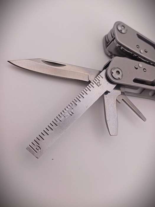 Multi-Tool Pliers with Pouch & Bit Set (Stainless Steel)