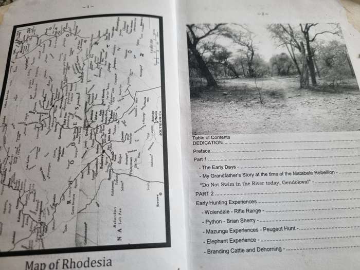 RHODESIA BEFORE THE ZIMBABWE RUINS ARTHUR CUNNINGHAM  ( Matabele Rebellion plus hunting stories  )