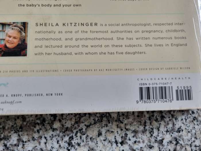 THE COMPLETE BOOK OF PREGNANCY & CHILDBIRTH SHEILA KRITZINGER