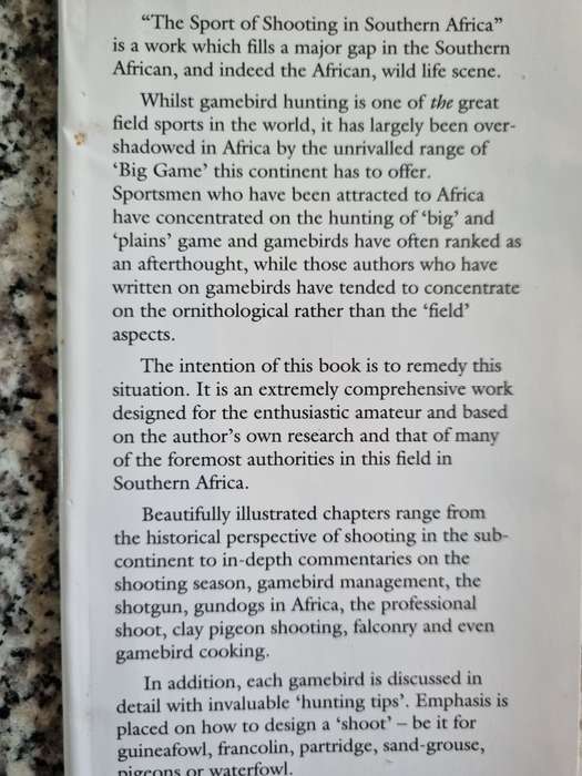 THE SPORT OF SHOOTING  IN SOUTHERN AFRICA AUBREY WYNNE JONES ( WYNNE-JONES ) Hunting
