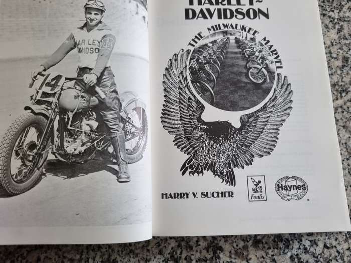 HARLEY DAVIDSON THE MILWAUKEE MARVEL HARRY V SUCHER 5th Revised Edition   (  Motorcycles bikes