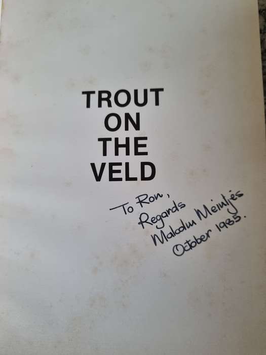 TROUT ON THE VELD MALCOLM MEINTJIES Signed  1985