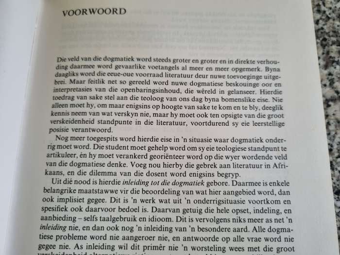 Dr. J A HEYNS DOGMATIEK