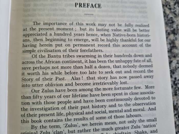 THE ZULU PEOPLE As they Were Before the White Man Came A T BRYANT
