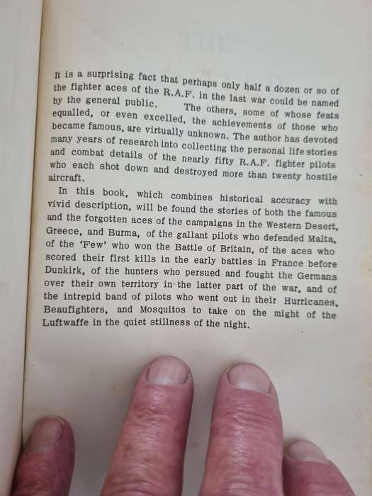 THE FIGHTER ACES OF THE Royal Air Force E C R BAKER   this Ed. 1965 (  aircraft aviation RAF