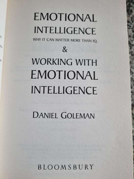 EMOTIONAL INTELLIGENCE & WORKING WITH EMOTIONAL INTELLIGENCE DANIEL GOLEMAN Omnibus