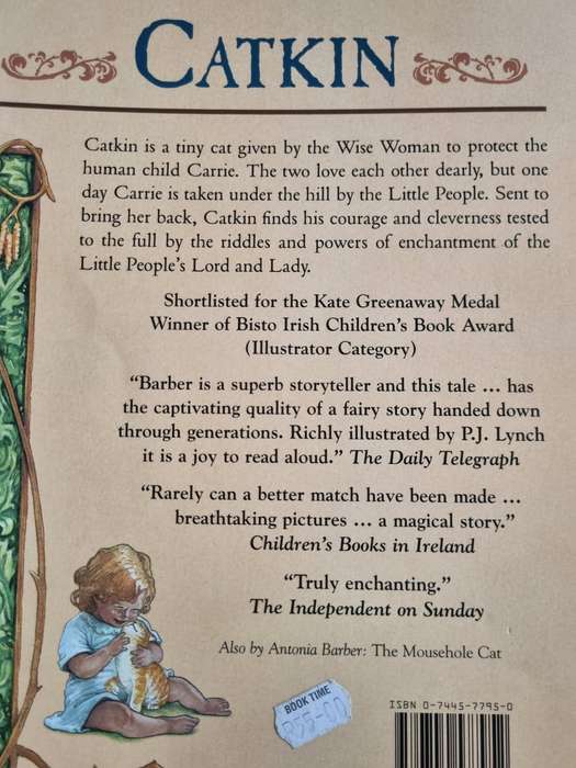 CATKIN ANTONIA BARBER Illustrated by P J LYNCH