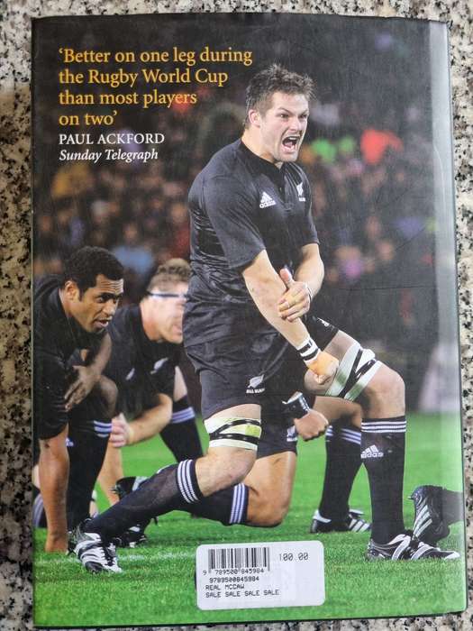 THE REAL McCAW RICHIE McCAW The Autobiography ( All Black rugby -very very good condition )