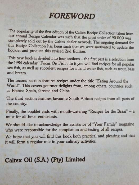 2 Books THE  CALTEX RECIPE COLLECTION Plus THE CALTEX RECIPE COLLECTION 2nd Edition
