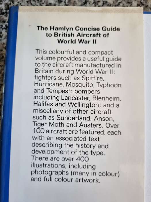 The Hamlyn Concise Guide to British Aircraft of World War II : David Mondey (Hardcover)