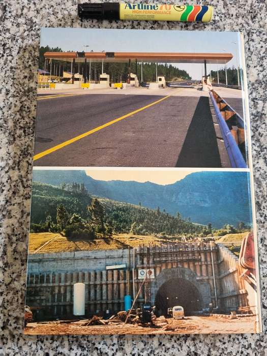 THE HISTORY of NATIONAL ROADS in SOUTH AFRICA BERNAL C FLOOR 1984 civil engineering