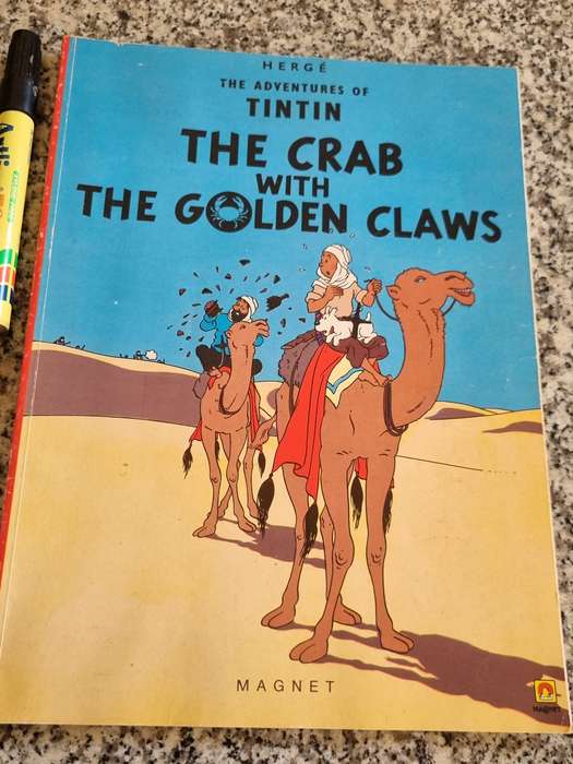 THE ADVENTURES OF TINTIN THE CRAB WITH THE GOLDEN CLAWS
