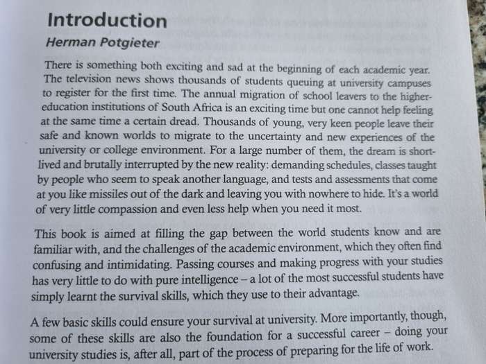 ACADEMIC LITERACY LITHA BEEKMAN CECILIA DUBE HERMAN POTGIETER  teaching learning thinking skills