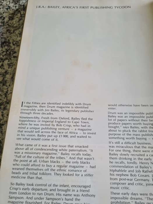 THE FIFTIES PEOPLE of SOUTH AFRICA Black Life Politics Jazz Sport  JURGEN SCHADEBERG 1987