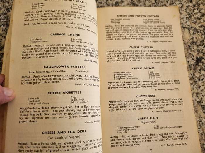 SILVER JUBILEE RECIPE BOOK Re issued 4th Ed 1953  Methodist Women's Auxiliary ( Natal District )