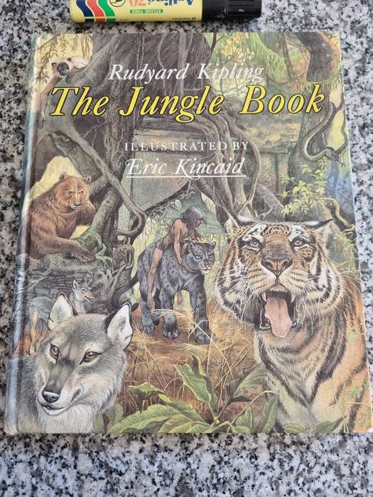THE JUNGLE BOOK RUDYARD KIPLING Illustrated Eric Kincaird Brimax Books 1991