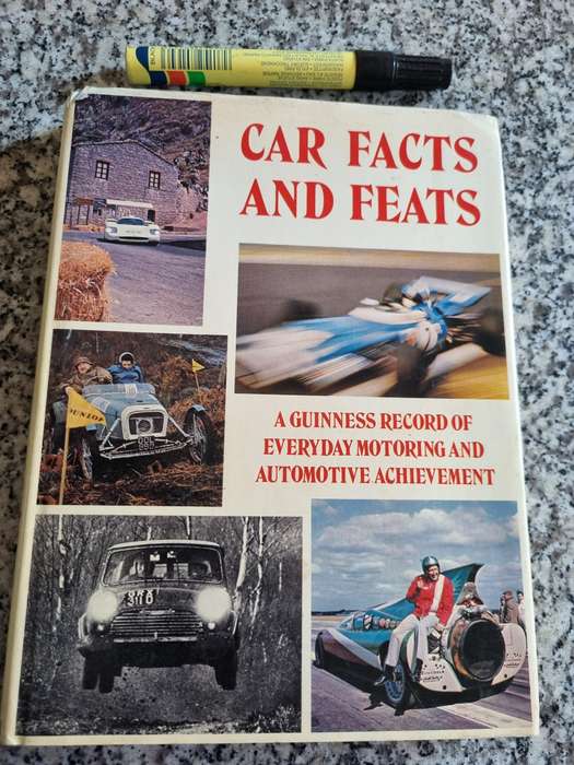1971 CAR FACTS & FEATS record of everyday motoring & automotive achievement Anthony Harding GUINNESS