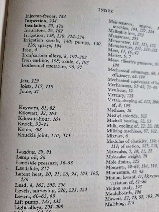 ENGINEERING IN AGRICULTURE by P H SOUTHWELL  1962 (  farming agriculture farm  )