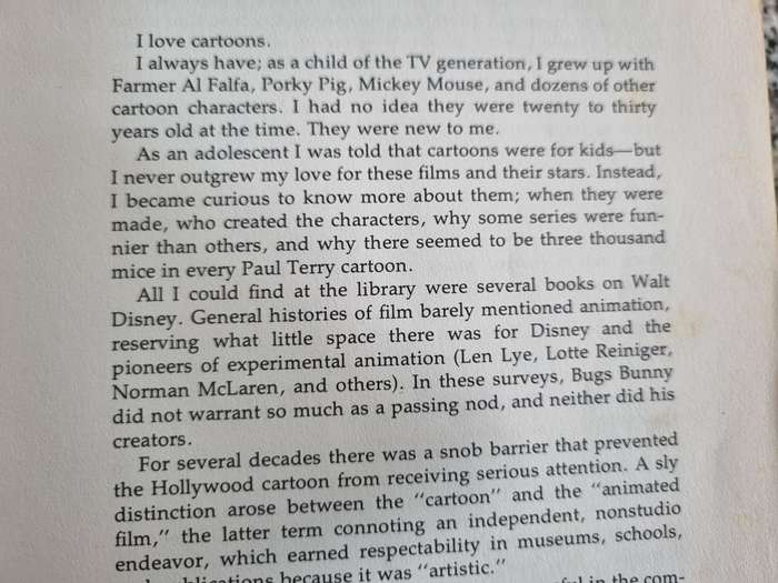 OF MICE and Magic A history of ANIMATED CARTOONS LEONARD MALTIN  ( note condition - a reading copy )