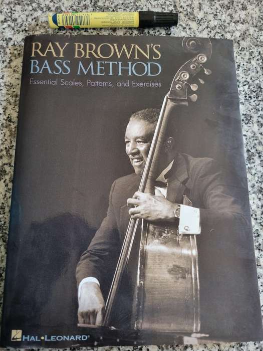 RAY BROWN's BASS METHOD Essential Scales Patterns & Exercises ( Music Legendary Jazz  Bassist  )