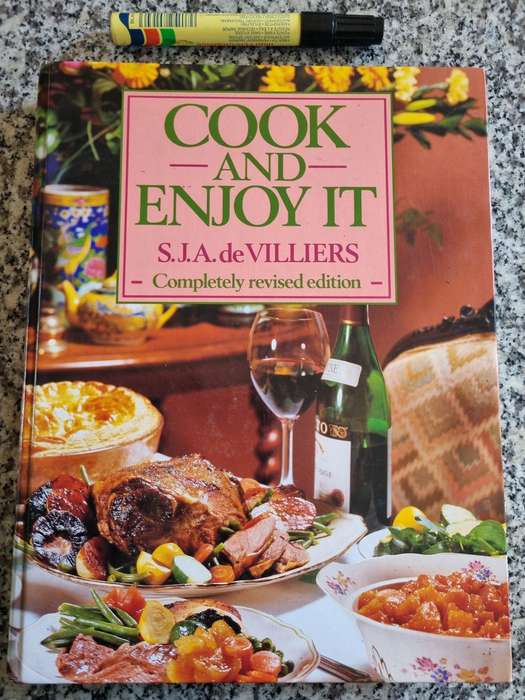 COOK AND ENJOY IT S J A DE VILLIERS Seventh Completely Revised Edition ( South African Cookbook  & )