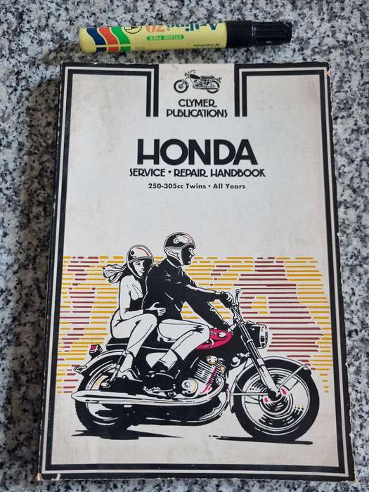 CLYMER HONDA SERVICE REPAIR HANDBOOK 250cc Twins All Years motorcycle