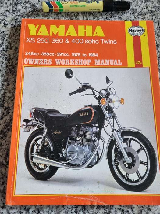 Haynes 378 Yamaha XS250, 360 and 400 SOHC Twins (1975 to 1984) Workshop Manual motorcycle