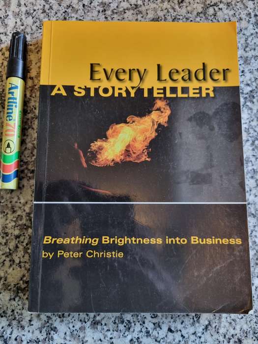 EVERY LEADER A STORY TELLER Breathing brightness into business  PETER CHRISTIE  ( communication