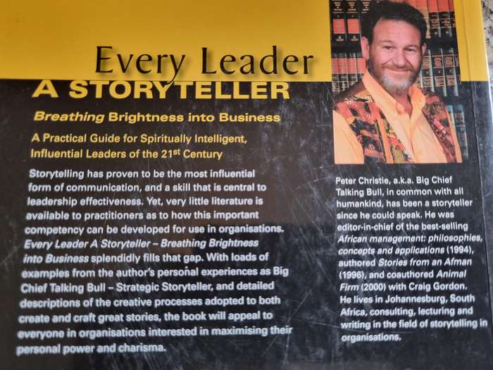 EVERY LEADER A STORY TELLER Breathing brightness into business  PETER CHRISTIE  ( communication