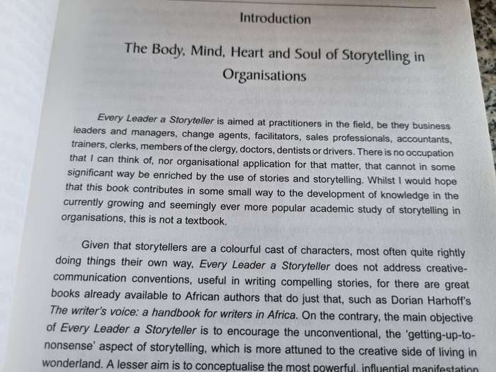EVERY LEADER A STORY TELLER Breathing brightness into business  PETER CHRISTIE  ( communication