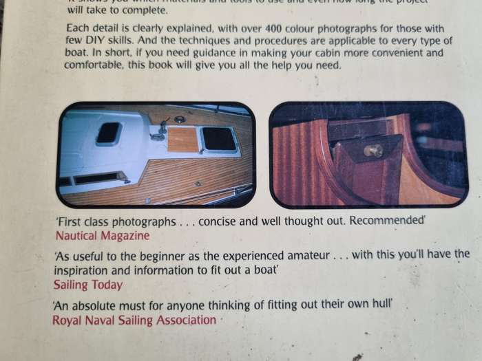 BOAT INTERIOR CONSTRUCTION A Bestselling Guide to DIY Boatbuilding 2nd Ed. MICHAEL NAUJOK