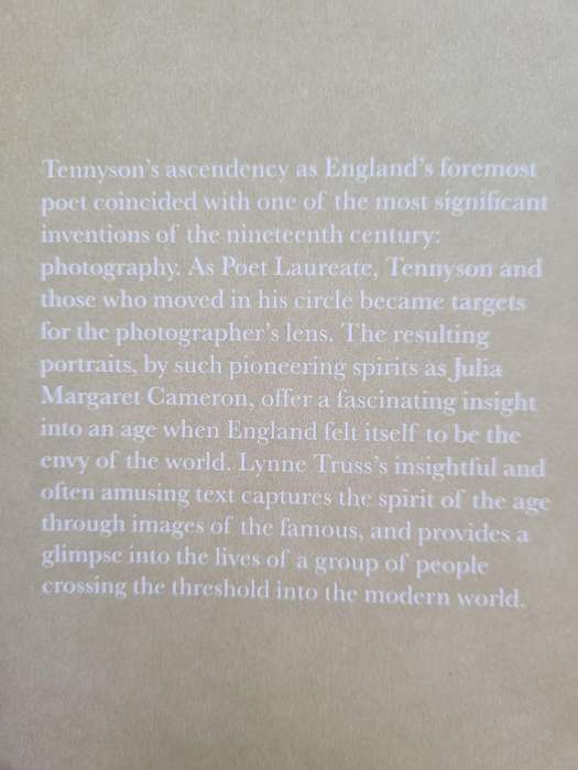 TENNYSON and his CIRCLE LYNNE TRUSS ( Alfred Tennyson -Poet )