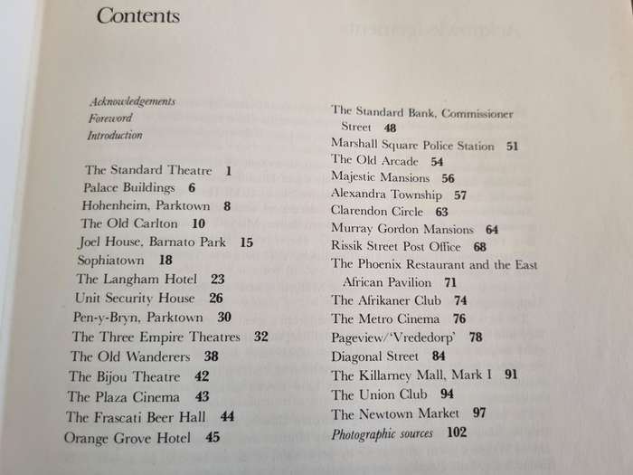 LOST JOHANNESBURG ARNOLD BENJAMIN with Foreword by SPIKE MILLIGAN