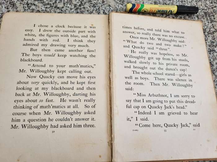 JOSEPHINE KEEPS SCHOOL related by Mrs H C CRADOCK Blackie and Son looks like 1925