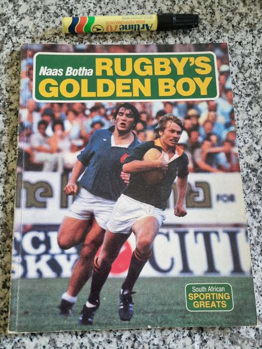 NAAS BOTHA'S GOLDEN BOY South African Sporting Greats First edition 1989 ( Rugby )