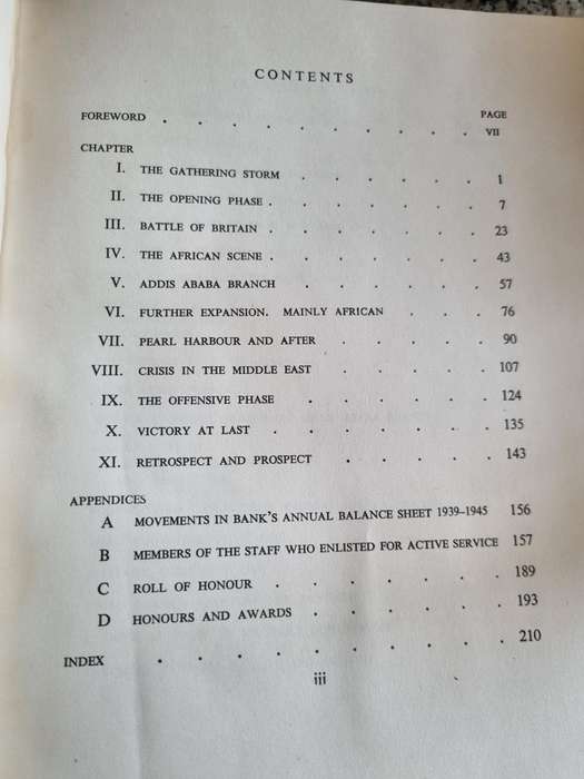 A BANK IN BATTLEDRESS Barclays Bank ( Dominion Colonial & Overseas  During the Second World War 1948