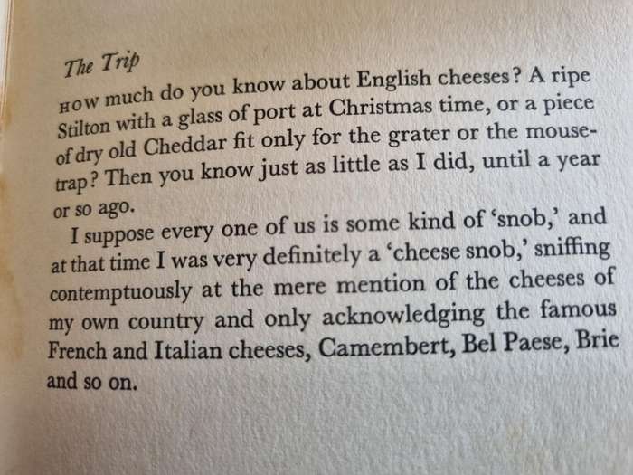 THE CHEESES OF OLD ENGLAND by SHELAGH FRASER 1960