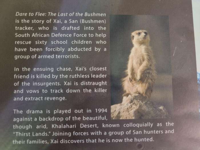 DARE TO FLEE THE LAST OF THE BUSHMEN SIGNED PHIL GRAHAM Bushmen tracker who is drafted into the SADF