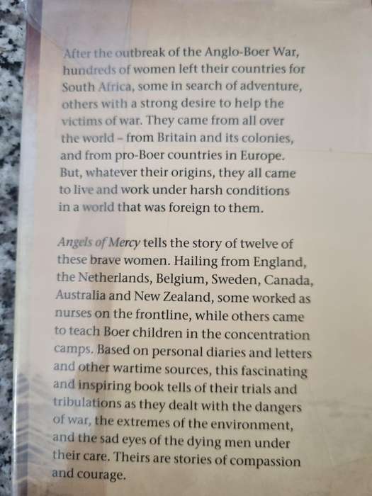 ANGELS OF MERCY Foreign Women in the Anglo Boer War CHRIS SCHOEMAN
