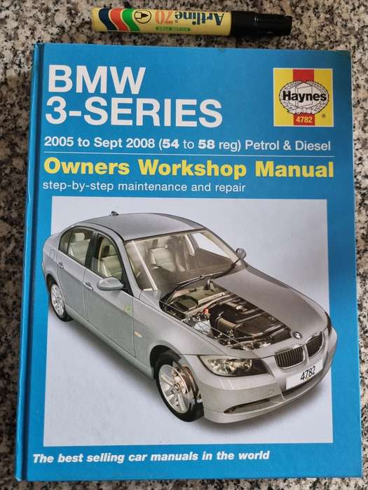 BMW 3 SERIES 2005 to Sept 2008 Petrol & Diesel HAYNES 4782 Owners Workshop Manual ( 3-Series )