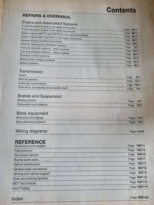 BMW 3 SERIES 2005 to Sept 2008 Petrol & Diesel HAYNES 4782 Owners Workshop Manual ( 3-Series )