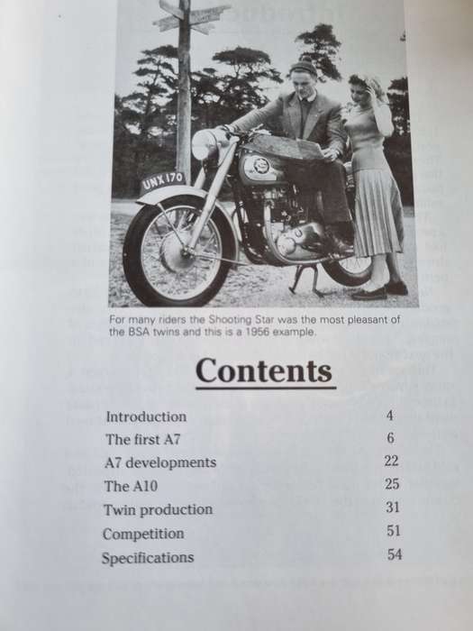 BSA A7/A10 Twins, All Models, 1946-1963 ( Motorcycle Monographs No. 4 ) ROY BACON