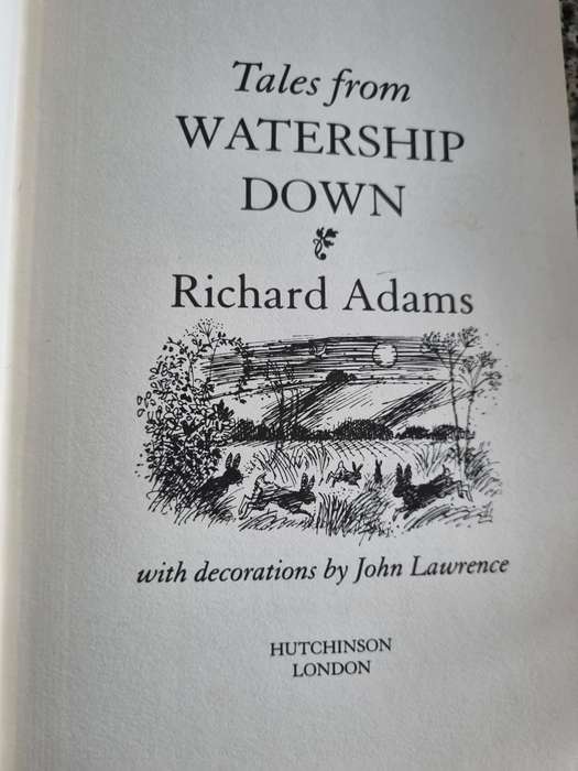 TALES FROM WATERSHIP DOWN RICHARD ADAMS Long awaited return to the magical world of his classic nove